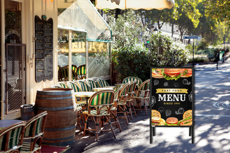 Potykacz 32 mm - plecy z blachy, narożniki zaokrąglone