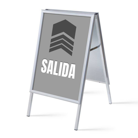 A-Board A1 Complete Set Exit Grey Spanish