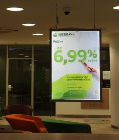 Rama Podświetlana LED A4 - PLEDA4G30