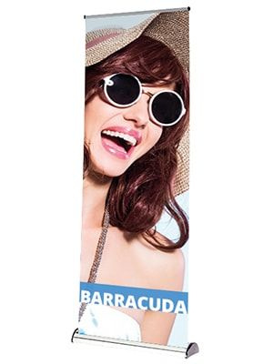 Roll-up Barracuda z wydrukiem