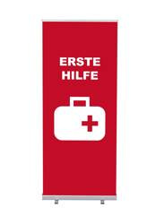Roll-Banner Budget 85 Complete Set First Aid German