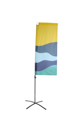 Beach Flag Budget Square Small Graphic