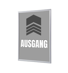 Snap Frame A1 Complete Set Exit Grey German