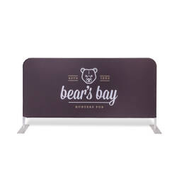 Zipper Barrier Graphic Single-Sided