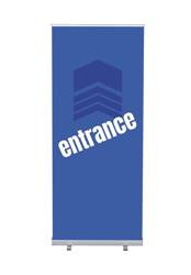 Roll-Banner Budget 85 Complete Set Entrance Blue English