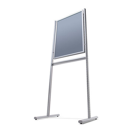 Info Board Design Standard 70 x 100 cm, narożniki ostre, profil 25 mm - IB70x100G25