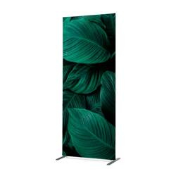 Textile Room Divider Deco 85-200 Double Botanical Green Leaves