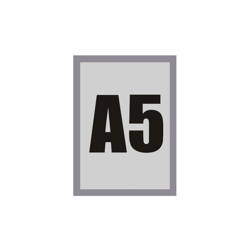 RAMKA MAGNETIC A5 - SREBRNA