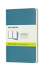 Zestaw 3 zeszytów MOLESKINE Cahier Journals, P, 9x14cm, gładki, 64 strony, brisk blue