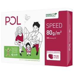 Papier ksero POL SPEED, A3, klasa C, 80gsm, 500ark.