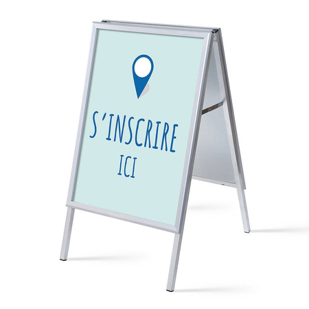 A-Board 32 mm M. C. Set A1 Sign In Red FR I539