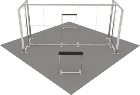 Stoisko targowe LUMIX™ 36 m² (6x6) wyspa
