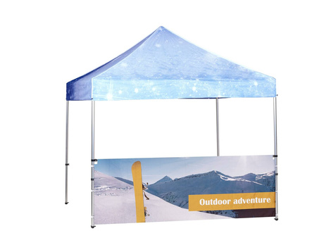 T3-GWWH - Alu tent TA3 full wall, white
