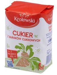 Cukier biały KRÓLEWSKI, 1kg