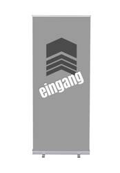 Roll-Banner Budget 85 Complete Set Entrance Grey German