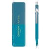Ołówek mechaniczny 844 0,5mm, Paul Smith Ed4 w pudełku Cyan/Steel