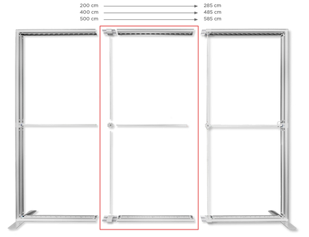 XL set 85 (poziom) do systemu LUMIX™ 200x250, 400x250, 500x250