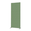 Textile Room Divider Deco 85-200 Double Hexagon Rust