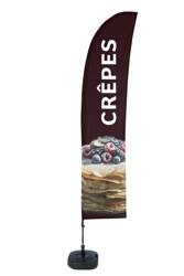 Beach Flag Budget Set Wind Large Pancakes French