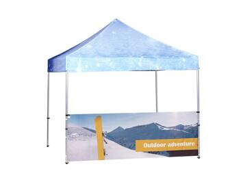 Tent Alu Half Wall 3 x 3 Meter Full Colour Single-Sided