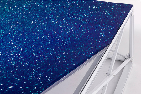 Pop-Up Impress Straight Graphic Backside 3 x 3