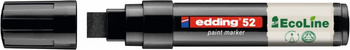 Marker olejowy na bazie wody e-52 EDDING EcoLine, 4-15mm, czarny