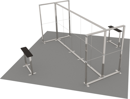 Stoisko targowe LUMIX™ 36 m² (6x6) wyspa