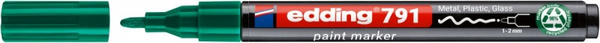 Marker olejowy e-791 EDDING, PCR, zielony