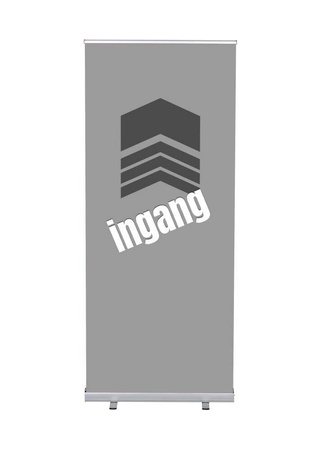 Roll-Banner Budget 85 Complete Set Entrance Grey German