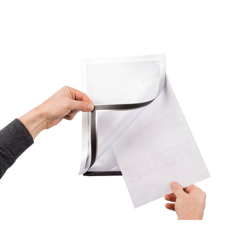 RAMKA MAGNETIC REWERS A4 - SREBRNA