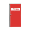 Door Wrap 80 cm Exit Red Czech I685