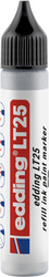 Tusz do uzupełniania markerów olejowych e-LT 25 ECOLINE, EDDING, srebrny