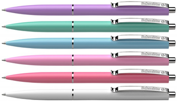 Długopis automatyczny SCHNEIDER K15, M, 1 szt., mix kolorów pastelowych