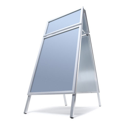 Potykacz 32 mm z logo, narożniki proste 