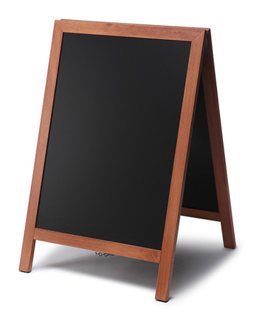 Natura Chalk A-Board Light Brown 55 x 85 cm