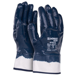 Rękawice DONAU SAFETY Nitrile 03, kat. II, rozm. 11, granatowe