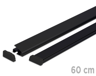 Listwy plakatowe Standard 60 cm - czarne