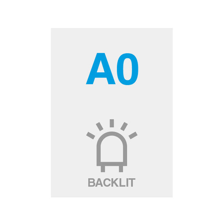 Premium Backlit Film 200g/m2 Satin Surface 59,4 x 84,1 cm