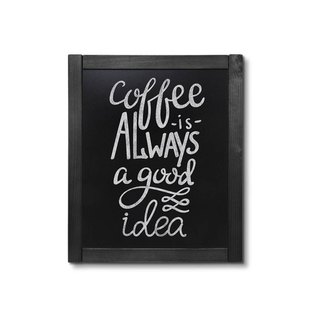 Natura Chalk Board Wall Classic Black 50 x 60 cm