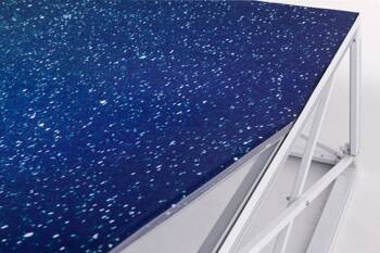 Pop-Up Impress Straight Graphic Frontside 1 x 3