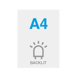 Premium Backlit Film 200g/m2 Satin Surface 21 x 29,7 cm