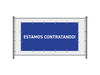 Fence Banner 300 x 140 cm Hiring Spanish Yellow