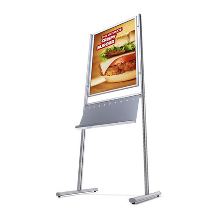 Info Board Design Standard A1, narożniki ostre, profil 25 mm - IBA1G25