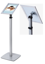 Menuboard z regulowaną nogą