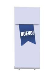 Roll-Banner Budget 85 Complete Set New Blue Spanish