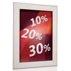 Rama zatrzaskowa 45 mm, prosty narożnik