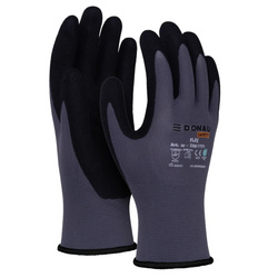 Rękawice DONAU SAFETY Flex, kat. II, rozm. 10, szare