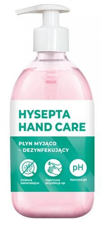 Profesjonalne mydło w płynie HYSEPTA Hand Care, dezynfekujące, 500ml