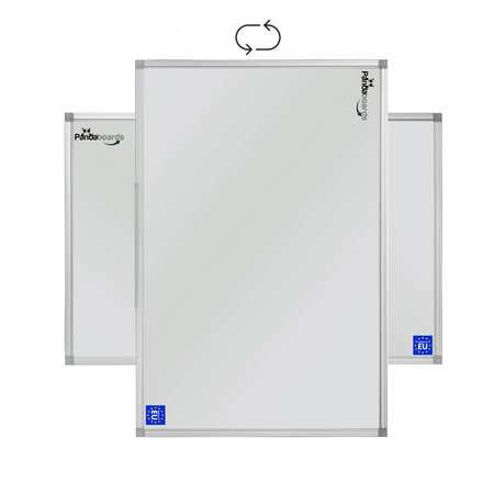 Tablica Magnetyczna Biała Suchościeralna 80x60 / 60x80 cm  w Ramie Aluminiowej WA1