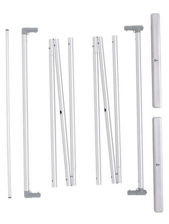 Textil Raumteiler Deko 85-200 Punkte Farbe Erde